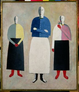 三个小女孩，1928-32